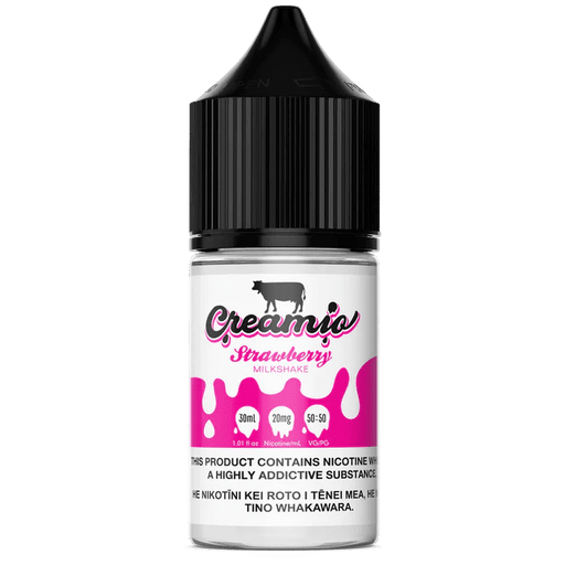 Strawberry Milkshake by Creamio Salts - NZ Vapez 