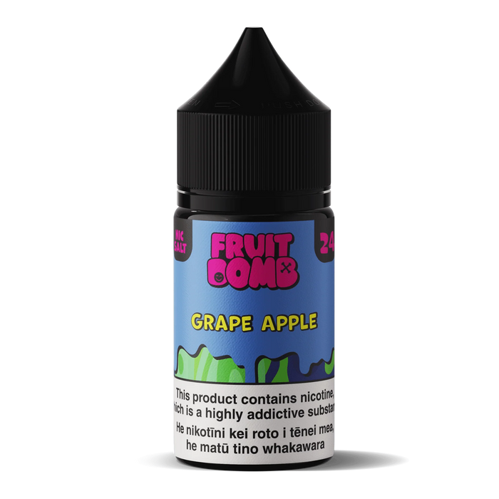 Fruit Bomb Salts | Grape Apple - NZ Vapez 