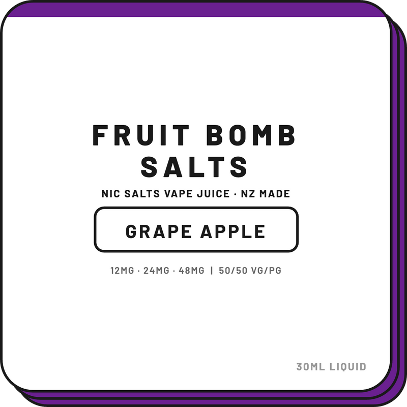 Fruit Bomb Salts 30ml NZ | Nic Salts Vape Juice - NZ Vapez 