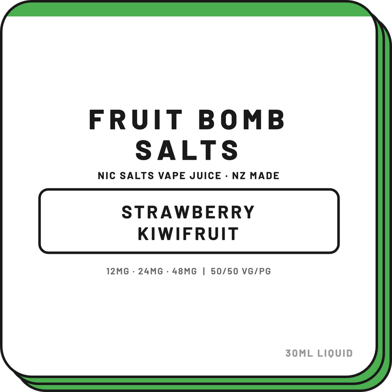 Fruit Bomb Salts 30ml NZ | Nic Salts Vape Juice - NZ Vapez 