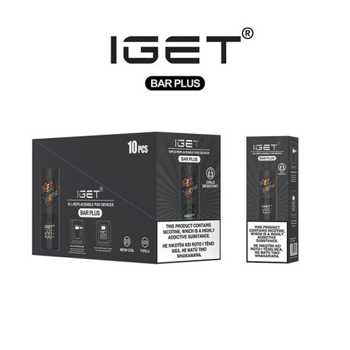 IGET BAR PLUS DEVICE ONLY - NZ Vapez 