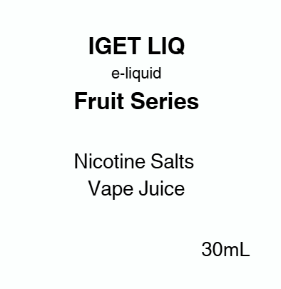 IGET LIQ | IGET Nic Salts Vape Juice | Vape Shop Christchurch NZ Vapez  NZ  Vapez