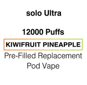 SOLO Ultra 12K Pre-Filled Pod Vape - NZ Vapez 