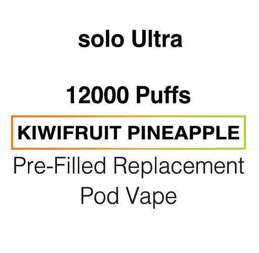 SOLO Ultra 12K Pre-Filled Pod Vape - NZ Vapez 