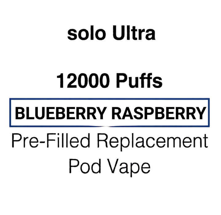 SOLO Ultra 12K Pre-Filled Pod Vape - NZ Vapez 