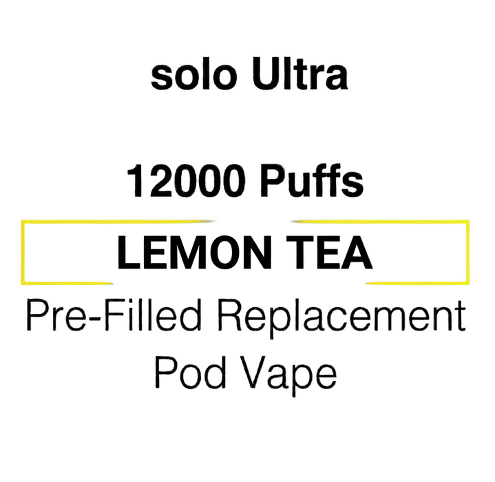 SOLO Ultra 12K Pre-Filled Pod Vape - NZ Vapez 