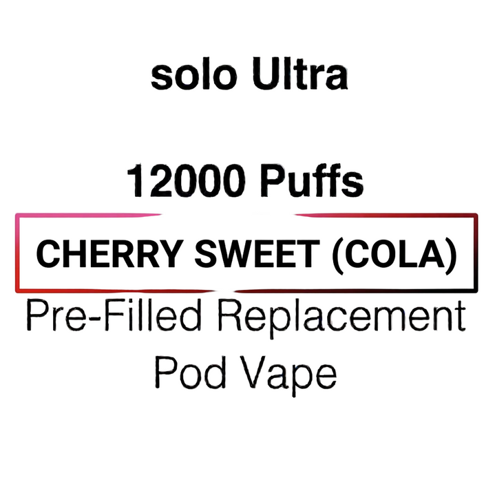 SOLO Ultra 12K Pre-Filled Pod Vape - NZ Vapez 