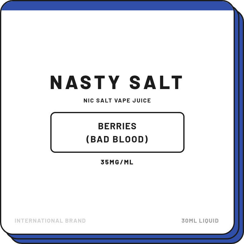 Nasty Salt - Nicotine Salts Vape Juice | 30mL 35mg - NZ Vapez