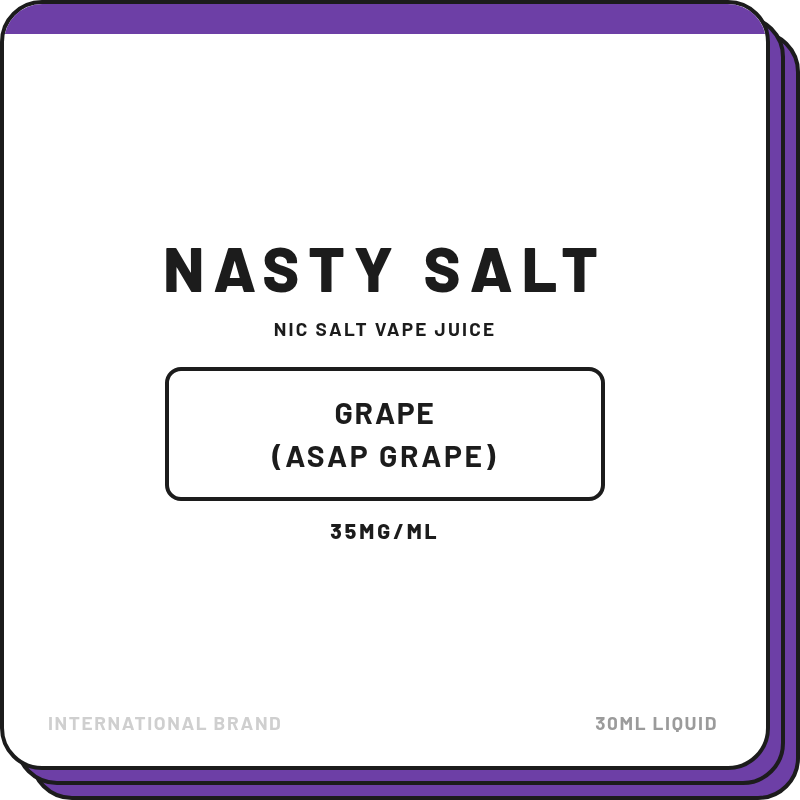 Nasty Salt - Nicotine Salts Vape Juice | 30mL 35mg - NZ Vapez