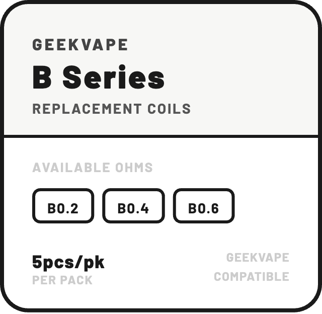 Geekvape  B Series Replacement Coils - NZ Vapez 