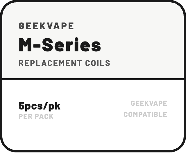 Geekvape M Series Replacement Coils - NZ Vapez 