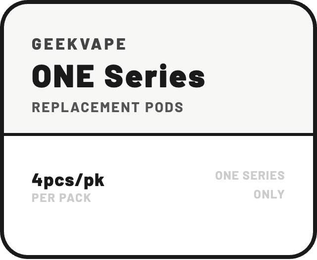 Geekvape One Replacement Pods - NZ Vapez 