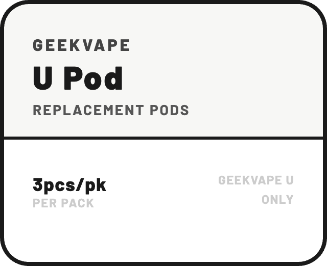 Geekvape U Replacement Pod - NZ Vapez 
