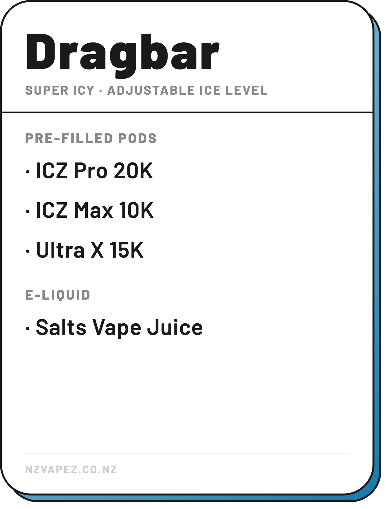 Dragbar Vapes NZ