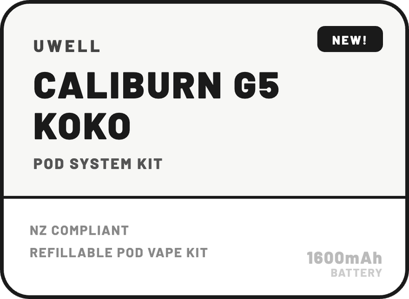 CALIBURN G5 KOKO Pod System Kit - NZ Vapez 