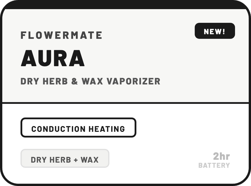 Flowermate Aura Dry Herb Vaporiser