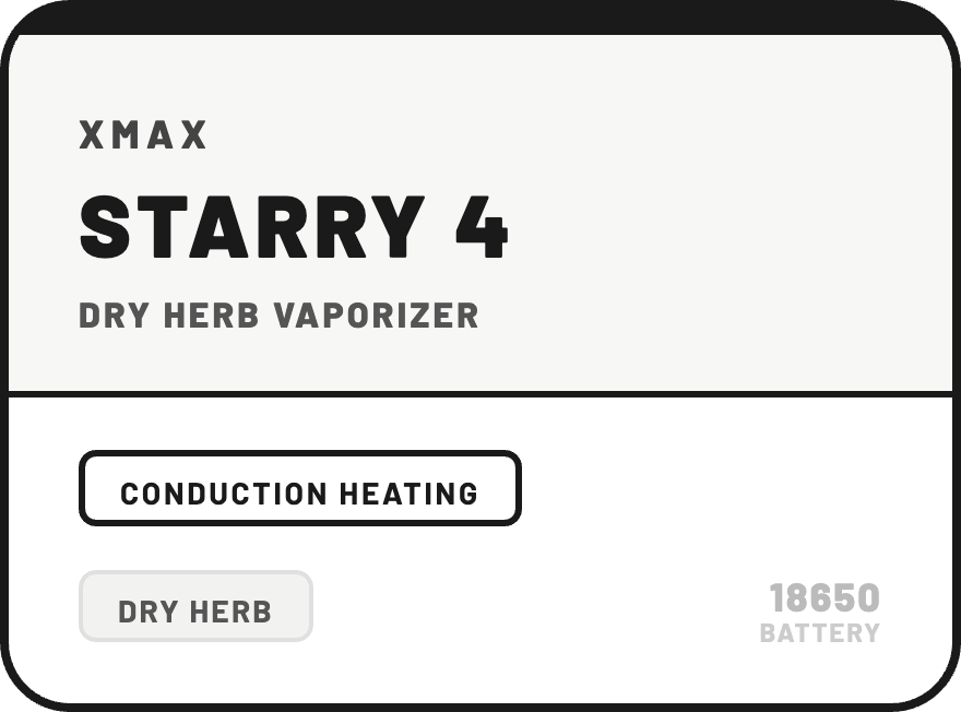 XMax Starry 4 | Dry Herb Vaporiser