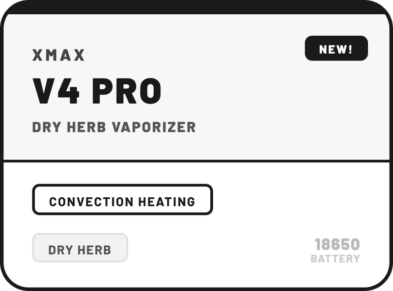 XMax v4 Pro Dry Herb Vaporiser - NZ Vapez 