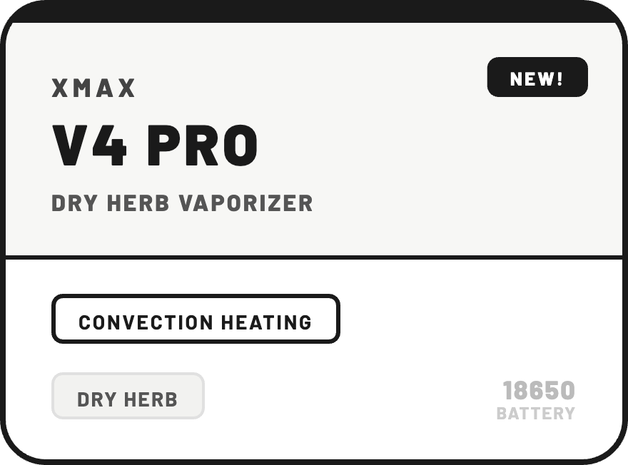 XMax v4 Pro Dry Herb Vaporiser