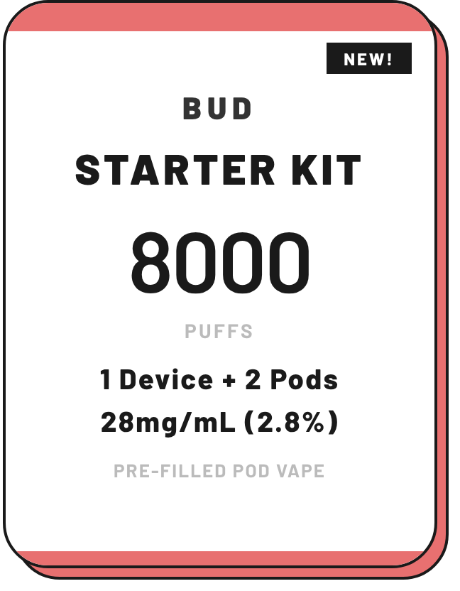 Bud Replacement Pods 28mg | 2 Pack (2.8%)