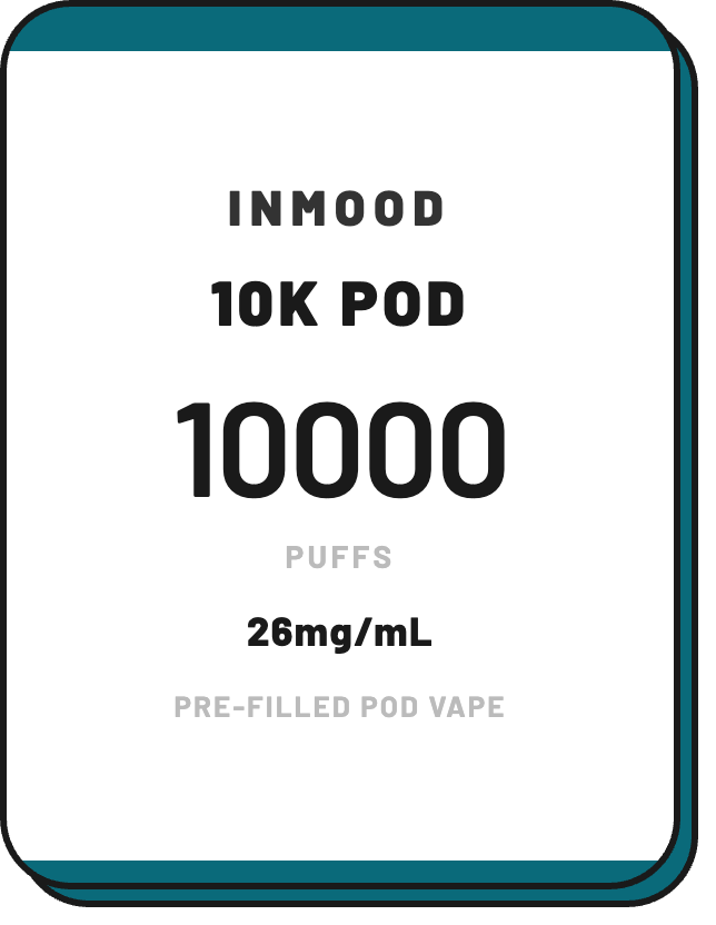 Inmood 10K Replacement Pod Vape - NZ Vapez 