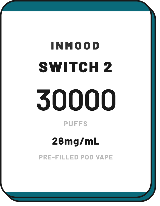 Inmood Switch 2 | 30K Puffs Pre-Filled Pod Vape - NZ Vapez 
