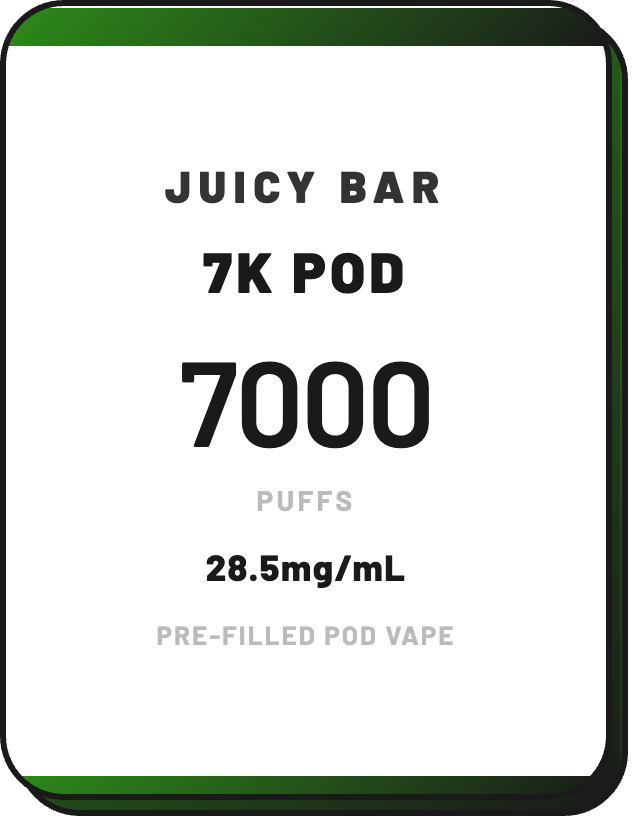 Juicy Bar 7000 Replacement Pod Vape - NZ Vapez 