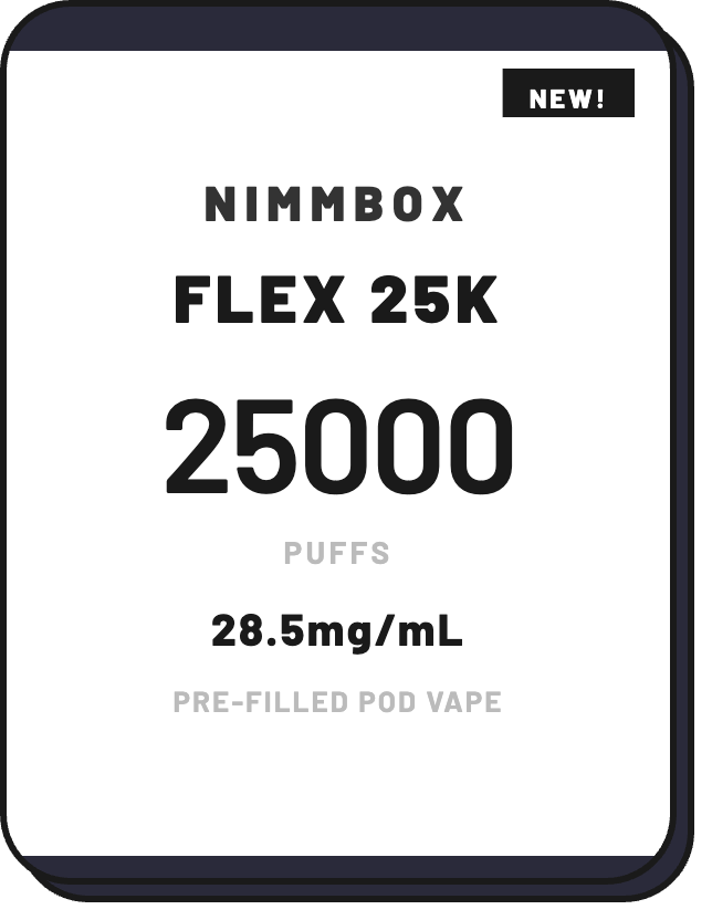 NIMMBOX FLEX 25K Pre-Filled Pod Vape - NZ Vapez 