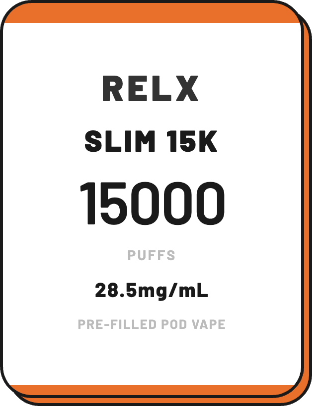 RELX Slim 15K - Pod Vape NZ | 15000 Puffs - NZ Vapez 