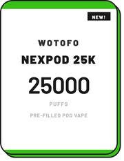 Wotofo Nexpod 25K | Pre-Filled Pod Vape NZ - NZ Vapez 