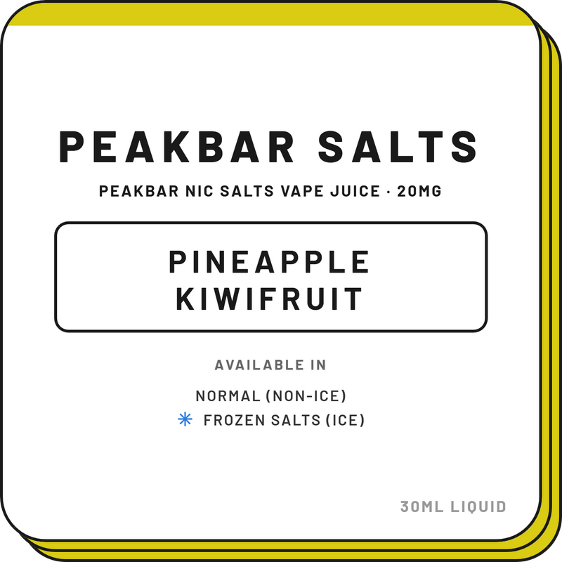 Peakbar Salts - Nicotine Salts Vape Juice NZ | 30mL