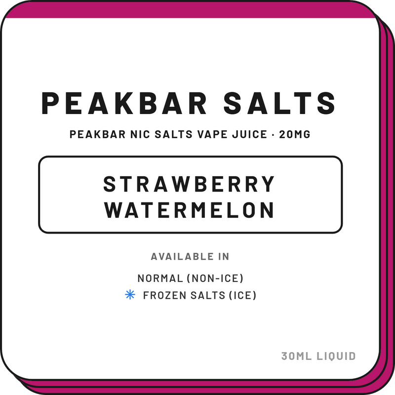 Peakbar Salts - Nicotine Salts Vape Juice NZ | 30mL