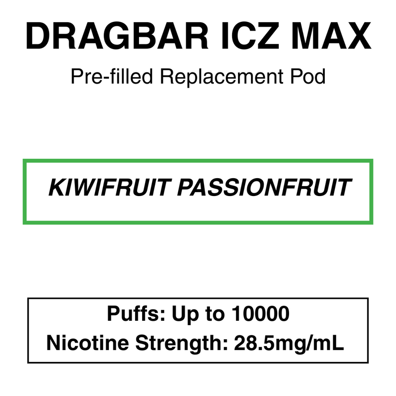 DRAGBAR ICZ MAX 10000 PUFFS - NZ Vapez 