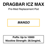 DRAGBAR ICZ MAX 10000 PUFFS - NZ Vapez 