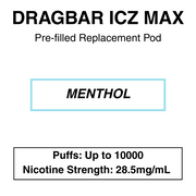 DRAGBAR ICZ MAX 10000 PUFFS - NZ Vapez 