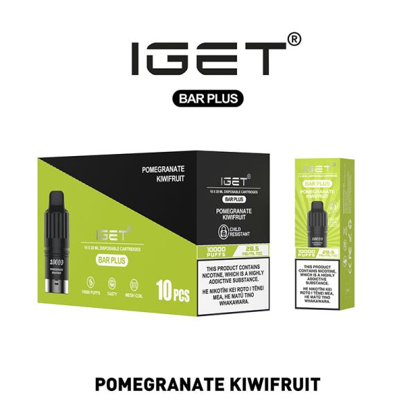 IGET BAR PLUS POD 3.0 | 10000 Puffs (New!) - NZ Vapez 