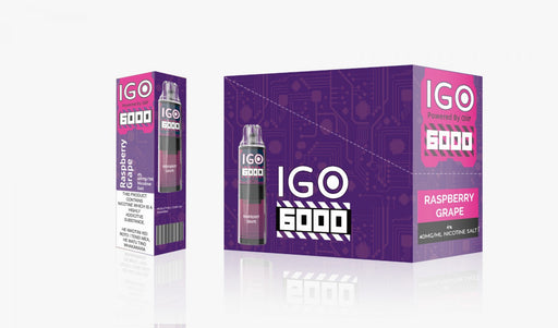IGO 6000 Puffs Disposable Vape - NZ Vapez 