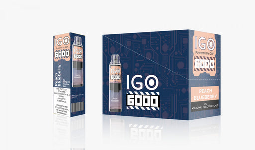 IGO 6000 Puffs Disposable Vape - NZ Vapez 