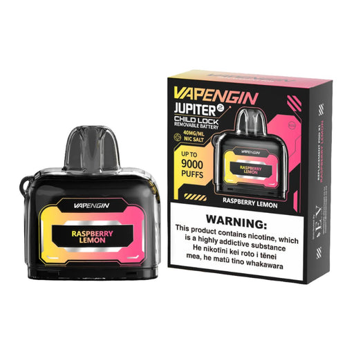 Raspberry Lemon | Vapengin Jupiter 2.0 Pods - NZ Vapez 