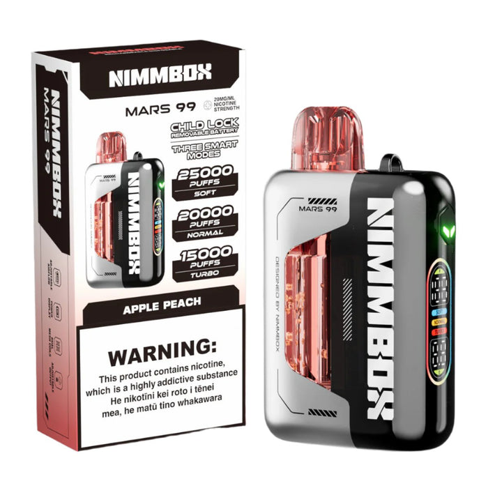 NIMMBOX MARS 25000 PUFFS | Disposable Vape by Vapening 25K