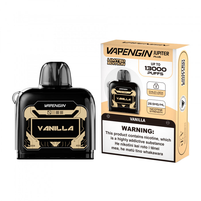 Vanilla | Vapengin Jupiter 2.0 Plus Pods | 13000 Puffs (new!)