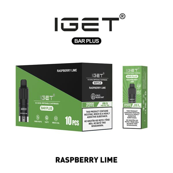 IGET BAR PLUS POD 3.0 | 10000 Puffs (New!) - NZ Vapez 