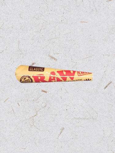 RAW Classic Unrefined Pre-roll Cone(3 per pack) - NZ Vapez 