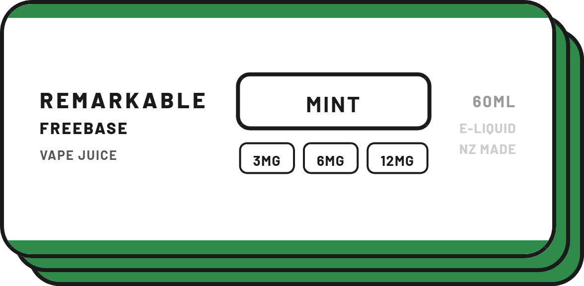 Remarkable Vape Juice Freebase | 60mL - NZ Vapez 