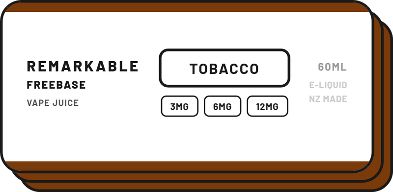 Remarkable Vape Juice Freebase | 60mL - NZ Vapez 