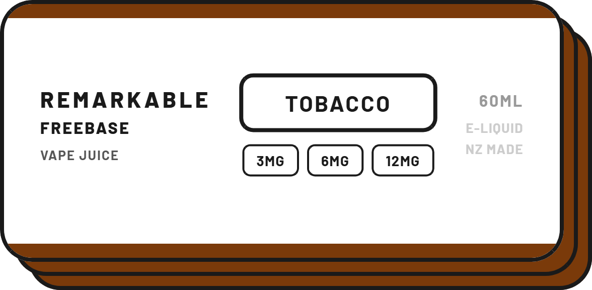 Remarkable Vape Juice Freebase | 60mL - NZ Vapez 