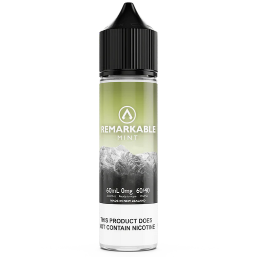 Remarkable - Mint  | Zero Nicotine | Vape Juice - NZ Vapez 