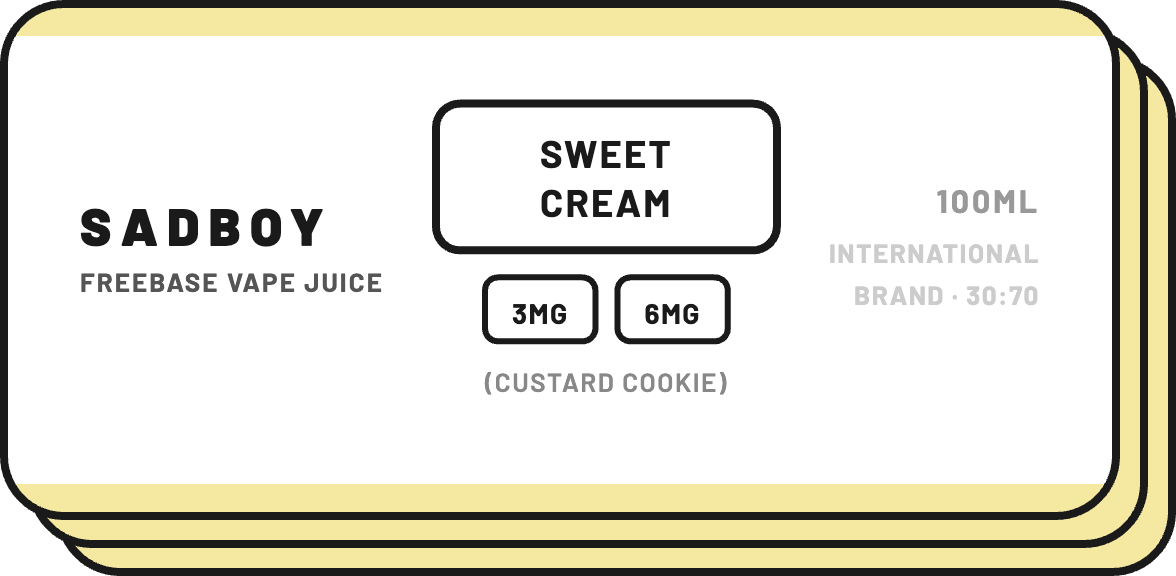 Sadboy - Freebase E-Liquid | 100mL - NZ Vapez 
