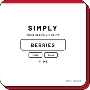 Simply Salts- Nicotine Salts Vape Juice | 30mL (Ice) - NZ Vapez 