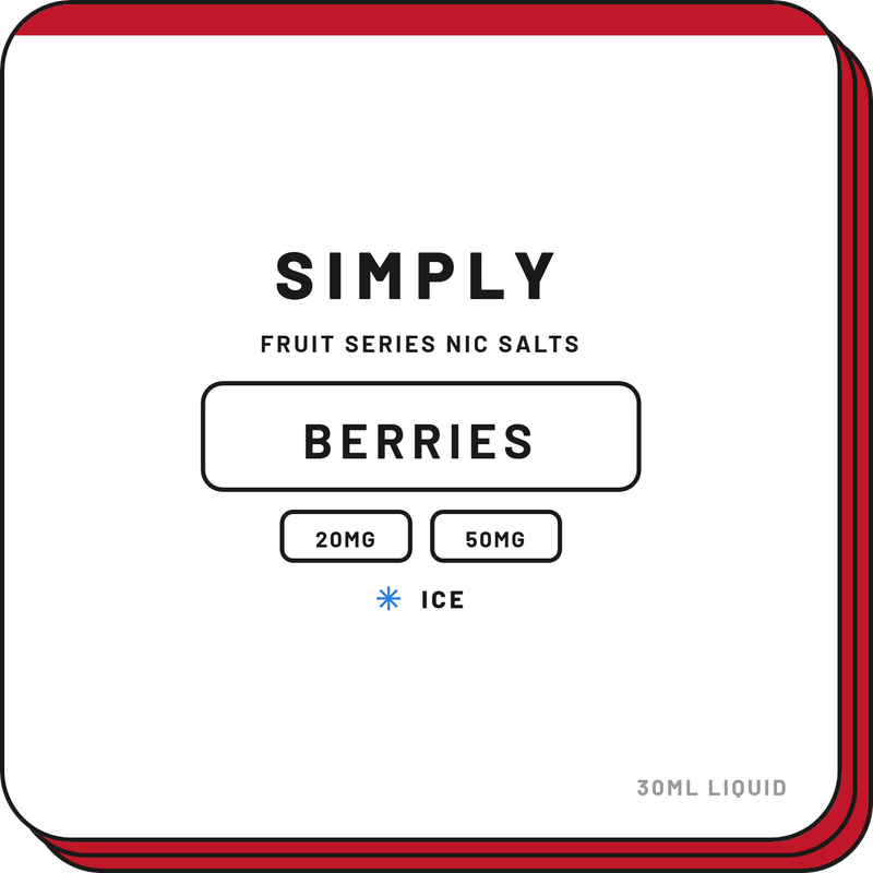 Simply Salts- Nicotine Salts Vape Juice | 30mL (Ice) - NZ Vapez 
